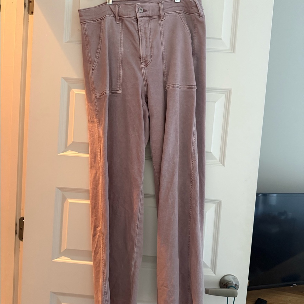 American Eagle Outfitters Lavender Corduroy Pants